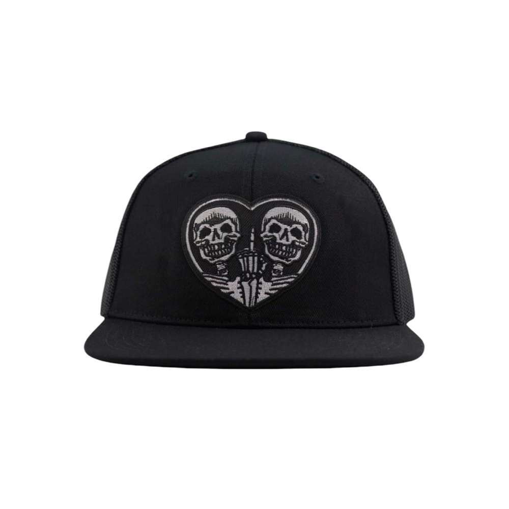 ✨BNWT - Skeleton Skulls Hands Trucker Adjustable Hat Baseball Cap✨